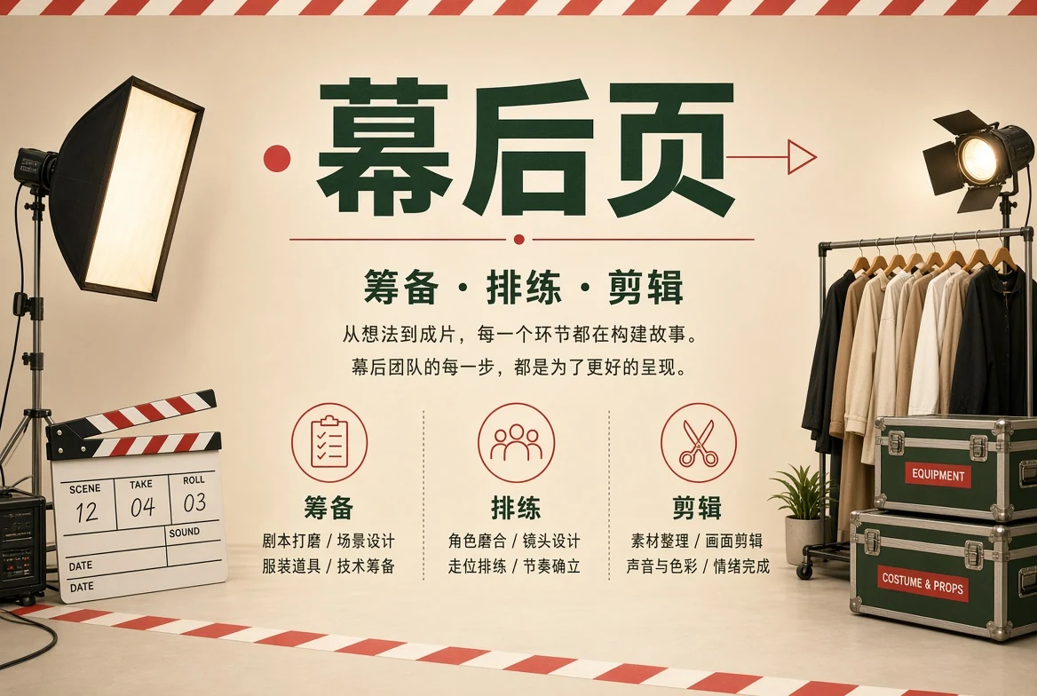 幕后创作环节