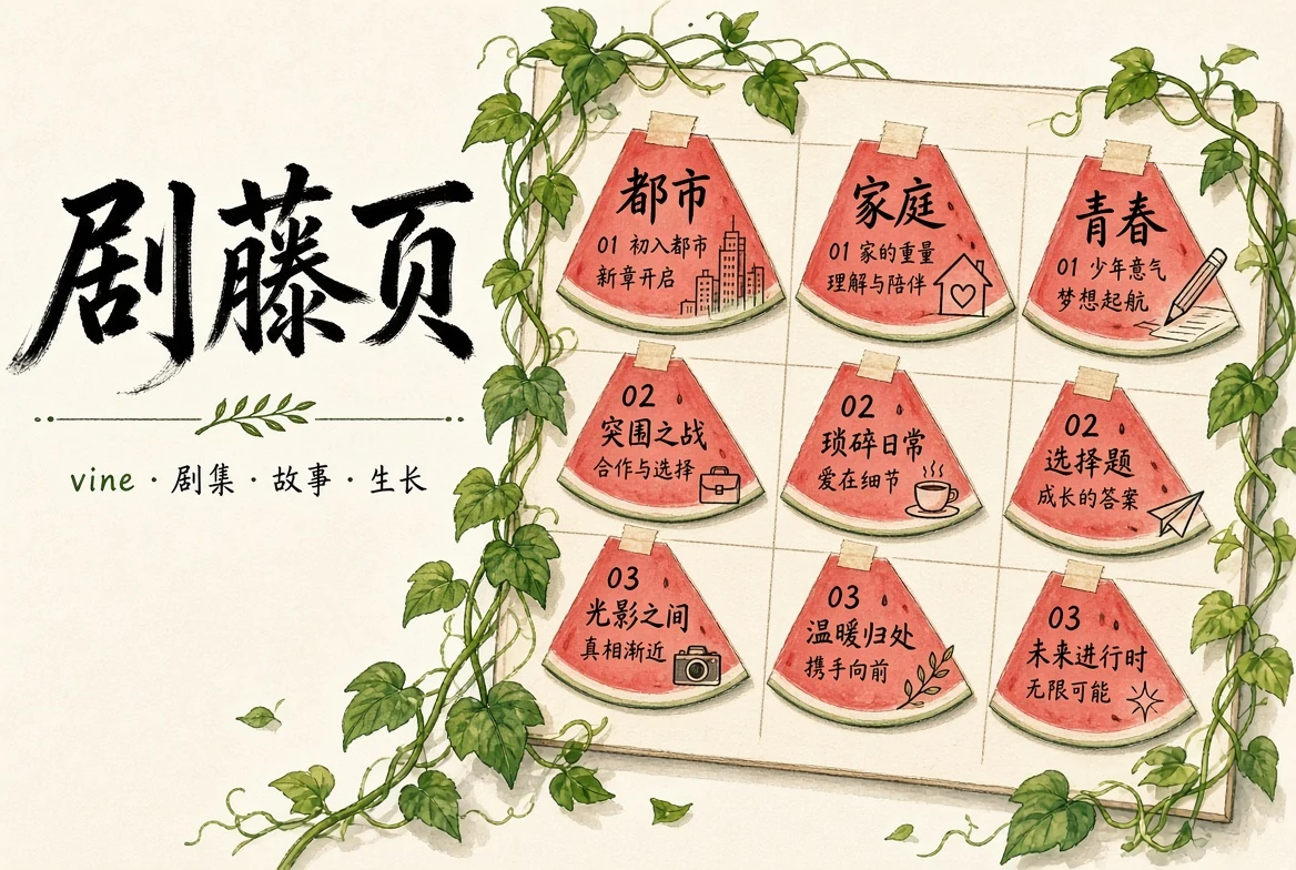 剧藤系列内容导览